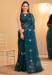 Picture of Ideal Organza Midnight Blue Saree