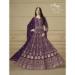 Picture of Resplendent Georgette Dark Orchid Anarkali Salwar Kameez