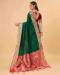 Picture of Ravishing Silk Dark Green Saree