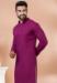 Picture of Classy Rayon Medium Violet Red Kurtas