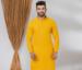 Picture of Resplendent Rayon Orange Kurtas