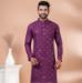 Picture of Beauteous Cotton Purple Kurtas