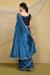 Picture of Marvelous Crepe & Satin & Silk Steel Blue Saree