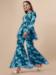 Picture of Wonderful Georgette Teal Readymade Salwar Kameez