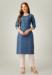 Picture of Beauteous Cotton Cadet Blue Readymade Salwar Kameez