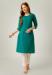 Picture of Pretty Cotton Sea Green Readymade Salwar Kameez