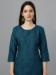 Picture of Superb Cotton Midnight Blue Kurtis & Tunic