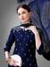 Picture of Shapely Cotton Midnight Blue Readymade Salwar Kameez