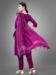 Picture of Enticing Cotton Purple Readymade Salwar Kameez