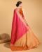 Picture of Enticing Silk Dark Salmon Saree