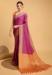 Picture of Graceful Silk Purple Saree