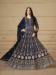 Picture of Georgette Midnight Blue Anarkali Salwar Kameez