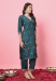 Picture of Good Looking Silk Sea Green Readymade Salwar Kameez