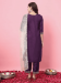 Picture of Wonderful Silk Purple Readymade Salwar Kameez