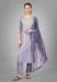 Picture of Statuesque Silk Silver Readymade Salwar Kameez