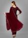 Picture of Sightly Silk Maroon Readymade Salwar Kameez