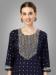 Picture of Shapely Silk Midnight Blue Readymade Salwar Kameez