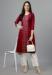 Picture of Enticing Cotton Maroon Kurtis & Tunic