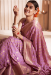 Picture of Delightful Silk Pale Violet Red Saree