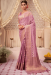 Picture of Delightful Silk Pale Violet Red Saree