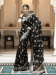 Picture of Pretty Silk Black Saree