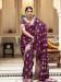 Picture of Enticing Silk Dark Magenta Saree