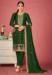 Picture of Appealing Chiffon Sea Green Straight Cut Salwar Kameez