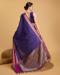 Picture of Bewitching Silk Midnight Blue Saree