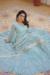 Picture of Wonderful Georgette Sky Blue Readymade Gown