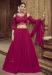 Picture of Resplendent Georgette Dark Red Lehenga Choli