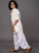 Picture of Beauteous Silk Light Grey Kids Kurta Pyjama