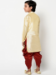 Picture of Fine Silk Burly Wood Kids Kurta Pyjama