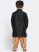 Picture of Splendid Silk Black Kids Kurta Pyjama