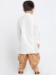 Picture of Charming Silk White Smoke Kids Kurta Pyjama