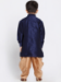 Picture of Amazing Silk Navy Blue Kids Kurta Pyjama