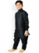 Picture of Superb Silk Black Kids Kurta Pyjama