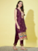 Picture of Cotton & Silk Purple Readymade Salwar Kameez