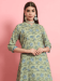 Picture of Rayon Dark Olive Green Readymade Salwar Kameez