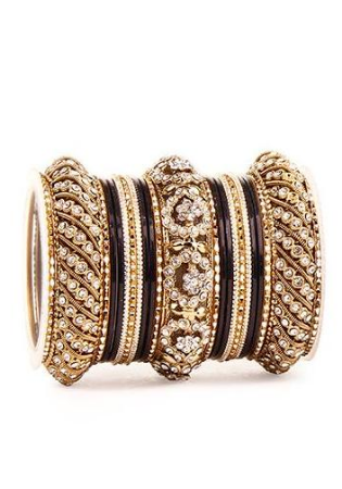 Picture of Delightful Black Bangle