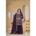 Picture of Georgette Dim Gray Straight Cut Salwar Kameez