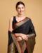 Picture of Superb Silk Black Saree