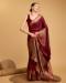 Picture of Radiant Silk Maroon Saree