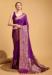 Picture of Grand Silk Purple Saree