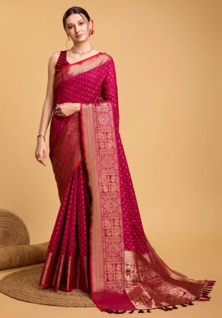 Picture of Ideal Silk Light Pink Saree