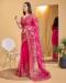 Picture of Grand Net Hot Pink Saree