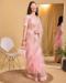 Picture of Fine Net Light Pink Saree