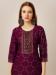 Picture of Pleasing Rayon Purple Kurtis & Tunic