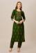 Picture of Amazing Rayon Dark Green Kurtis & Tunic