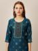 Picture of Graceful Rayon Teal Kurtis & Tunic