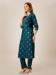 Picture of Graceful Rayon Teal Kurtis & Tunic